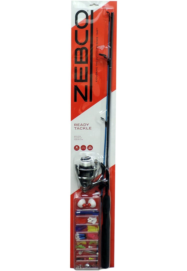 Ready Tackle Spinning Combo Kit by Zebco