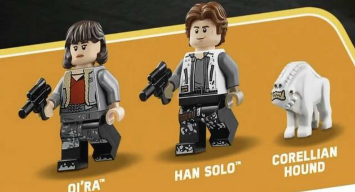 Leaked Images of the Han Solo Movie Lego Toys Look Incredible