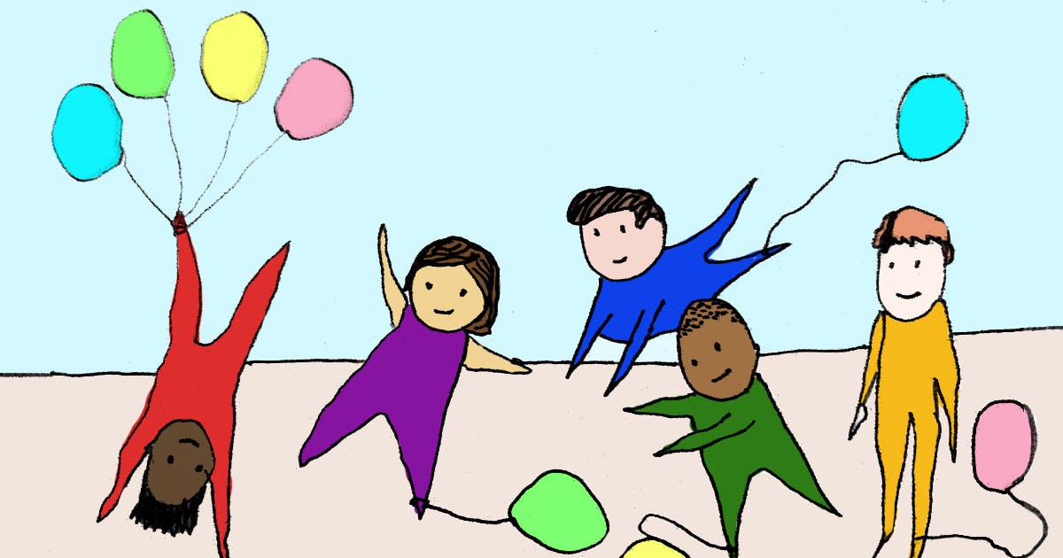 How to Play The 'Balloon Stomp' Game With Toddlers And Little Kids