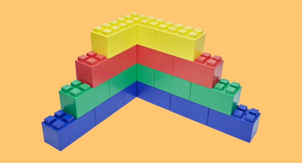 Giant plastic blocks hot sale