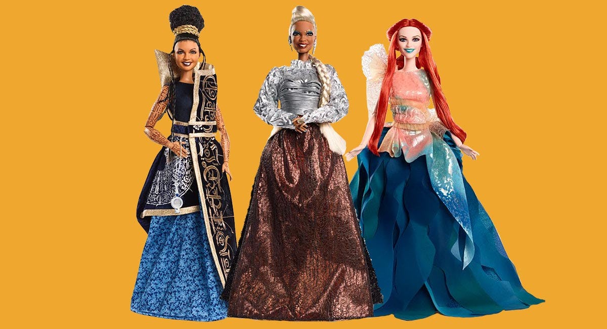 A wrinkle deals in time barbie