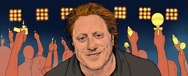 An illustration of Peter Shapiro