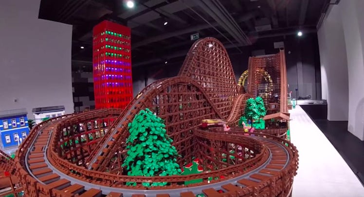 lego roller coaster