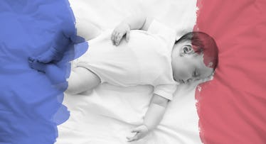 French parents and baby sleep training