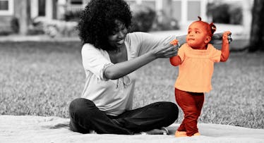 神话关于婴儿学习走路