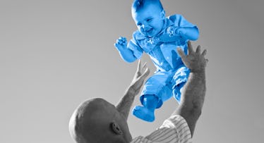 how to toss a baby in the air and catch them
