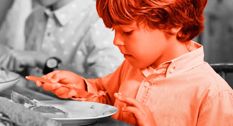 family dinner and picky eater