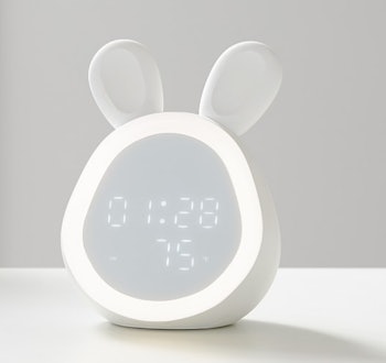 兔子夜灯，可以唤醒幼儿时钟