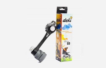 The Deki Dry & Go umbrella holder for strollers 
