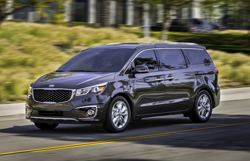 Best For Affordability: 2016 Kia Sedona - one of the best minivans for big families