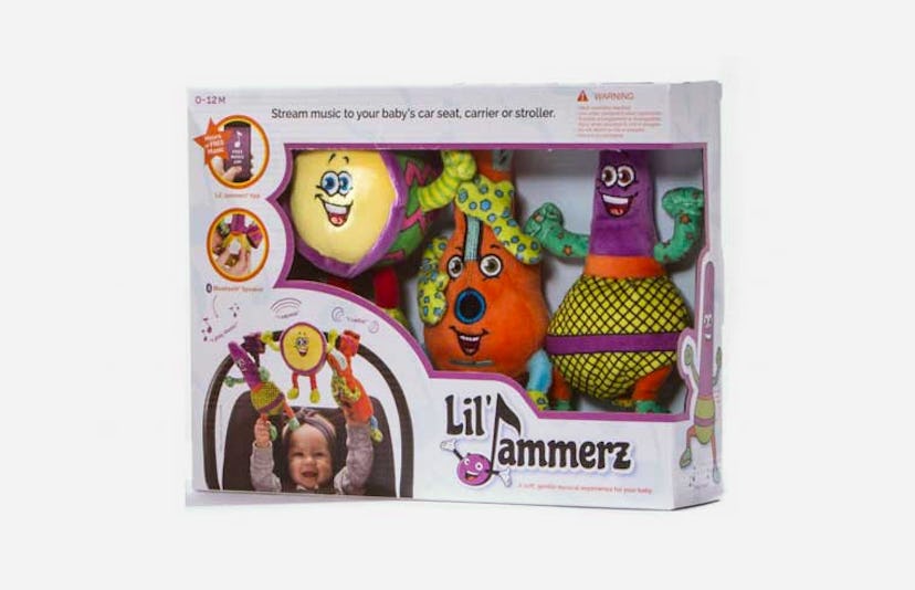 The Lil Jammerz three-piece plush toy attachment