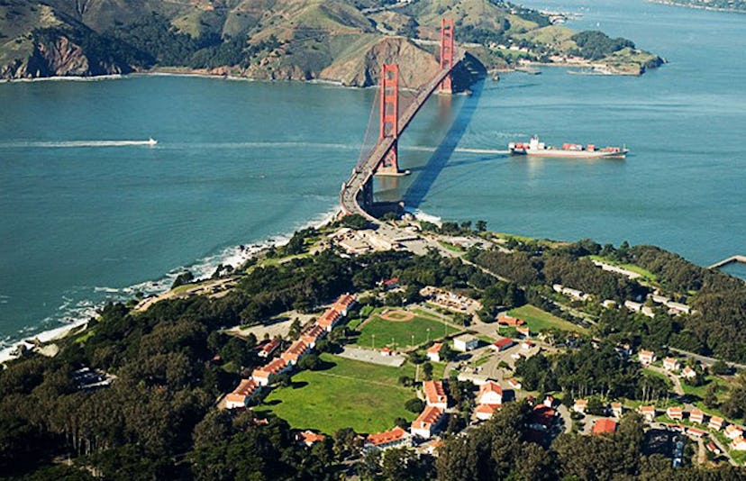 Fort Scott Field in San Francisco, California -- little league fields