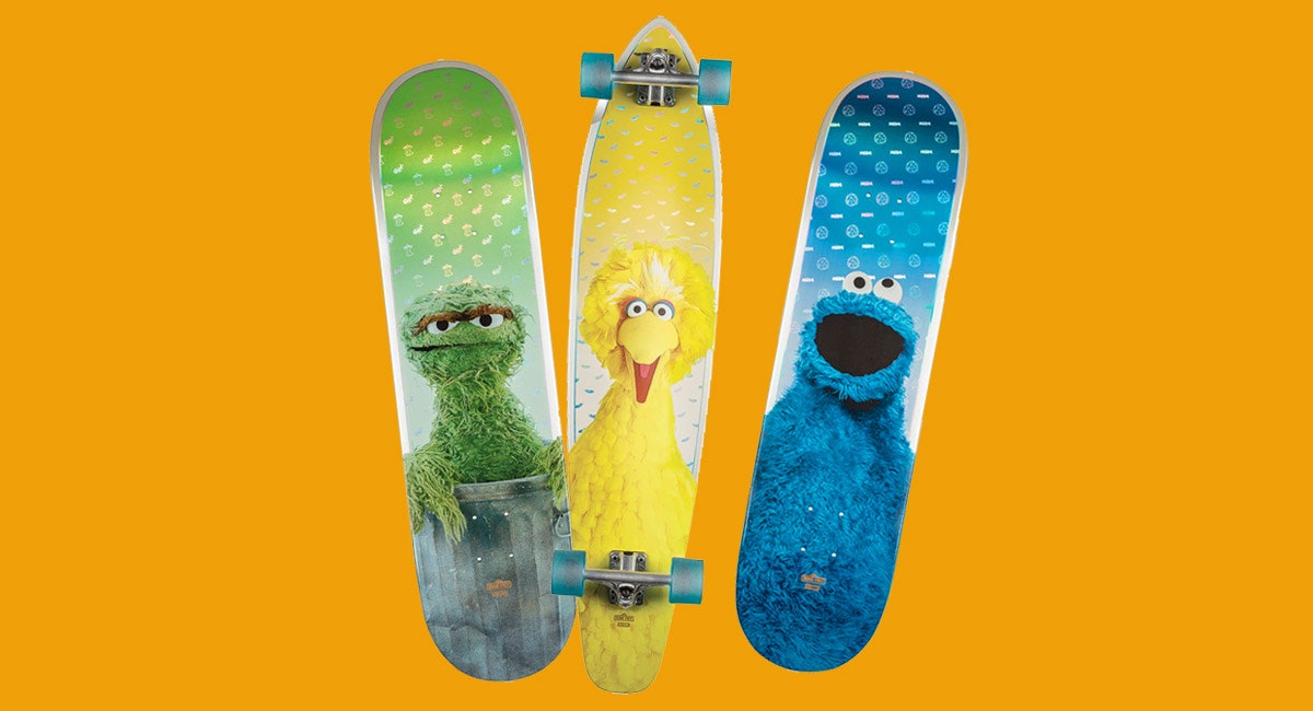 Details about   GLOBE x SESAME STREET Limited Edition Skateboard Deck Oscar the Grouch 8.25" OOP 