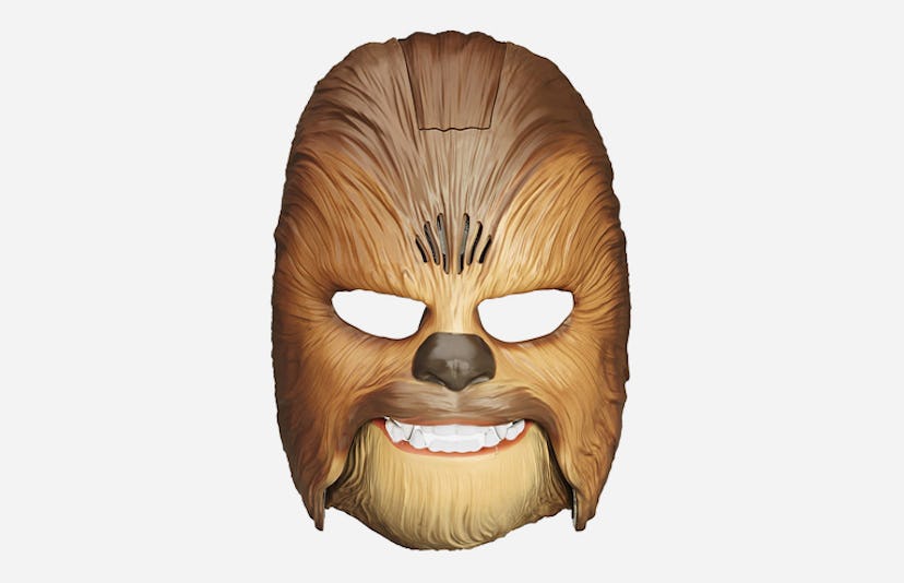 A Chewbacca electronic mask