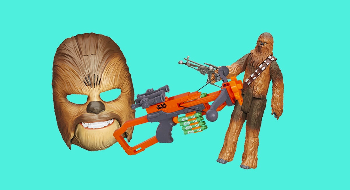 Chewbacca gun shop toy