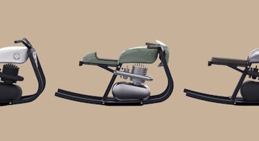 The Moto Rocker Is a Luxury Motorcycle Rocker For Toddlers