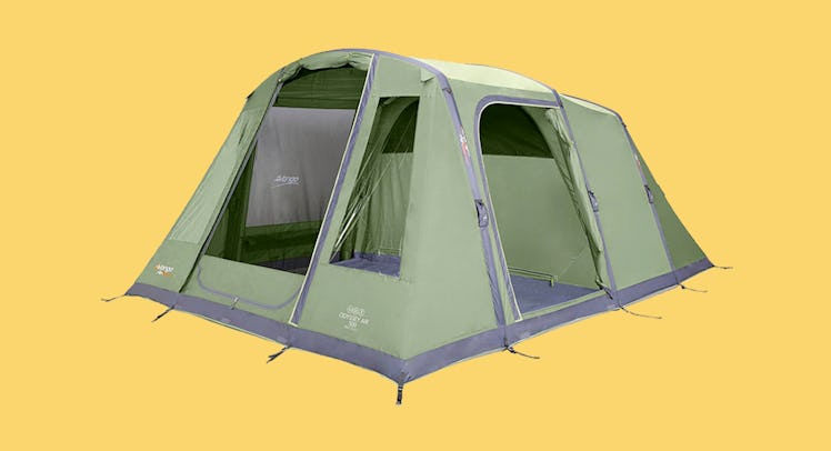 The Vanago Odyssey Air 500 tent in green and grey