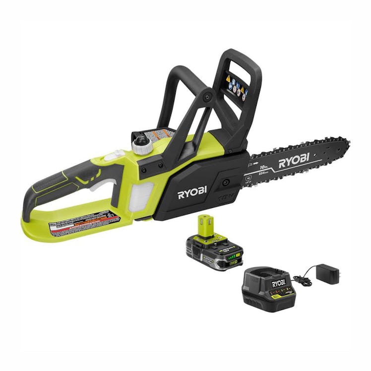 Ryobi 10-inch Lithium-Ion Cordless Chainsaw