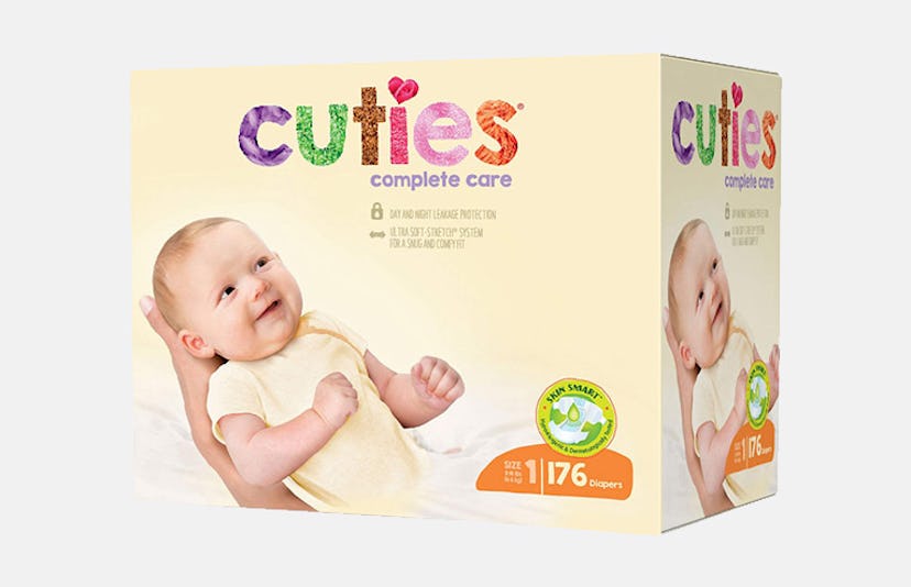 Amazon Prime Day Deal Cuties Complete Care Diapers