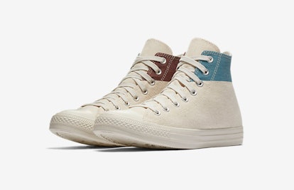 White Converse Chuck Taylor All Star Jute Americana High Top shoes