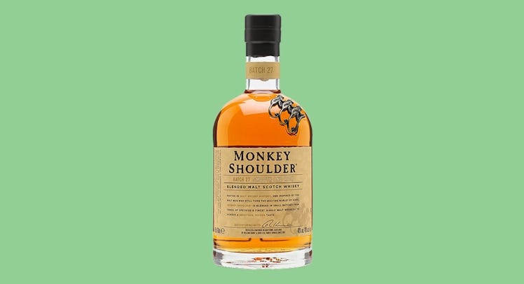 Monkey Shoulder scotch bottle