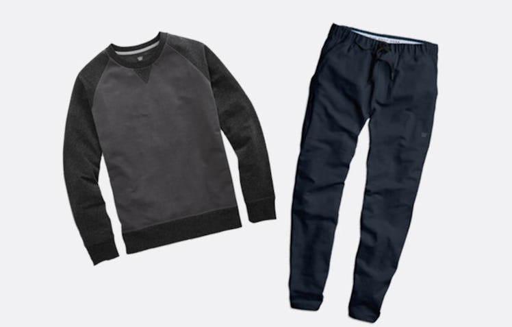 Ace Crew Neck Sweatshirt and Sweatpant by Mack Weldon