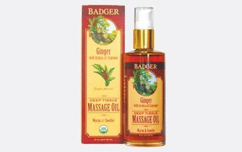 Ginger Deep Tissue Massage Oil by Badger