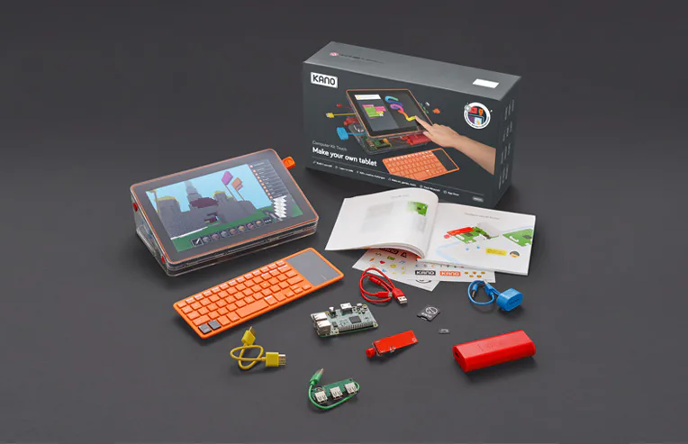 The Kano Computer Kit Touch Lets Kids Build and Code Their Own Tablet