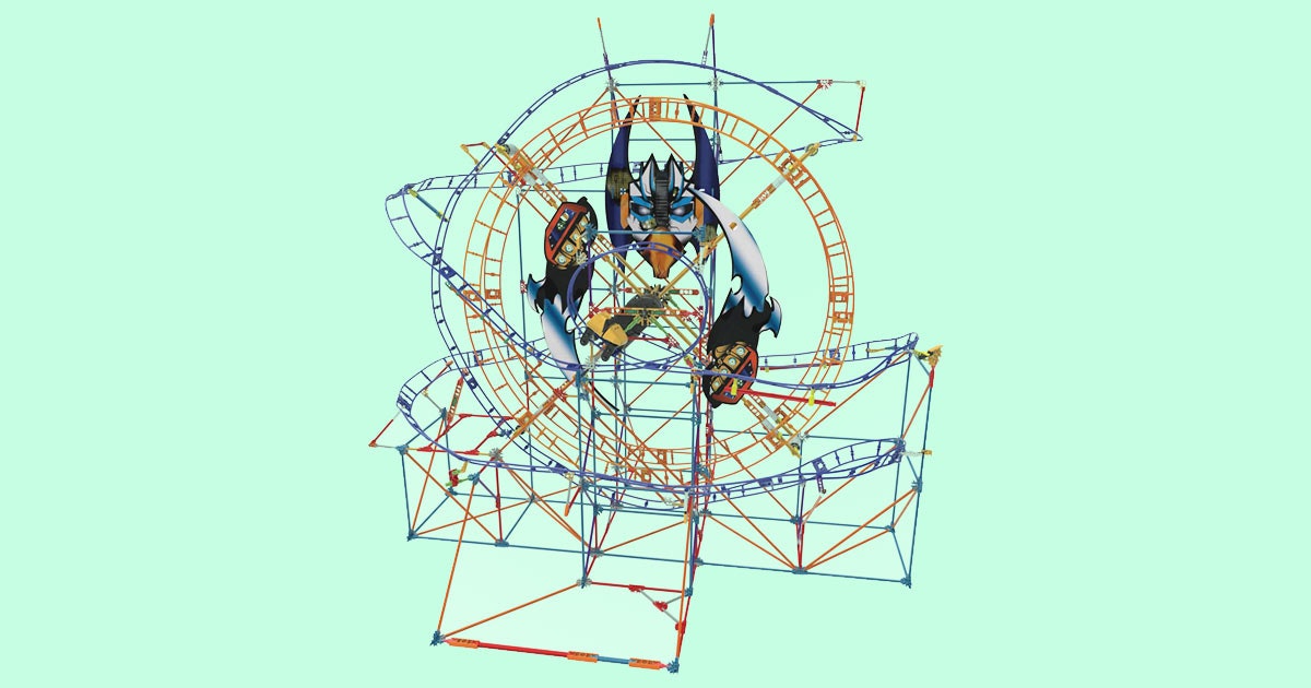 K Nex s New Roller Coaster Is 809 Pieces of Amusement Park Fun