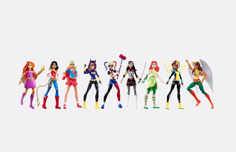 female superhero action figures