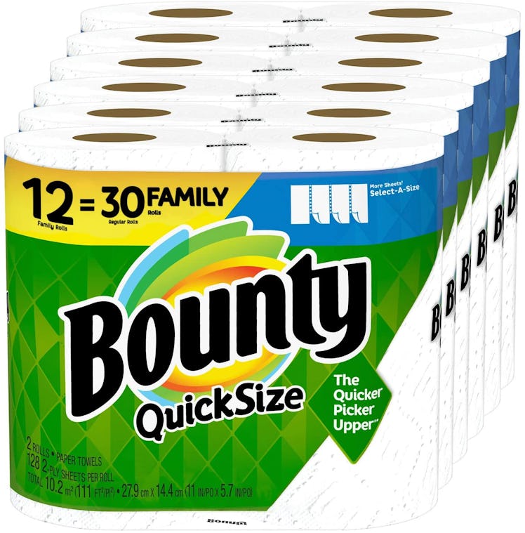 Quick Size Paper Towels by Bounty