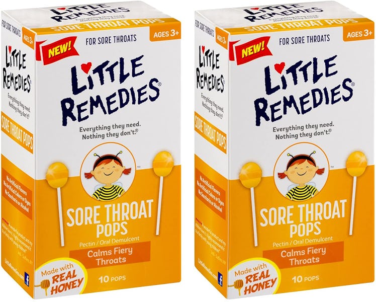 Sore Throat Pops by Little Remedies