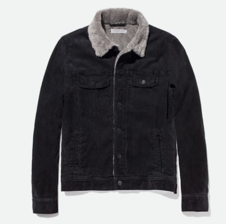 Paz Cord Trucker Fleece Jacket by Huckleberry