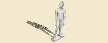 illustration of a male figure depicting toxic masculinity
