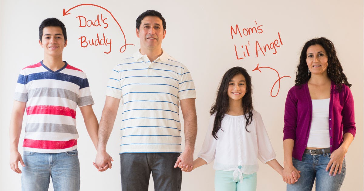 Dads Prefer Sons And Moms Prefer Daughters, According To Science