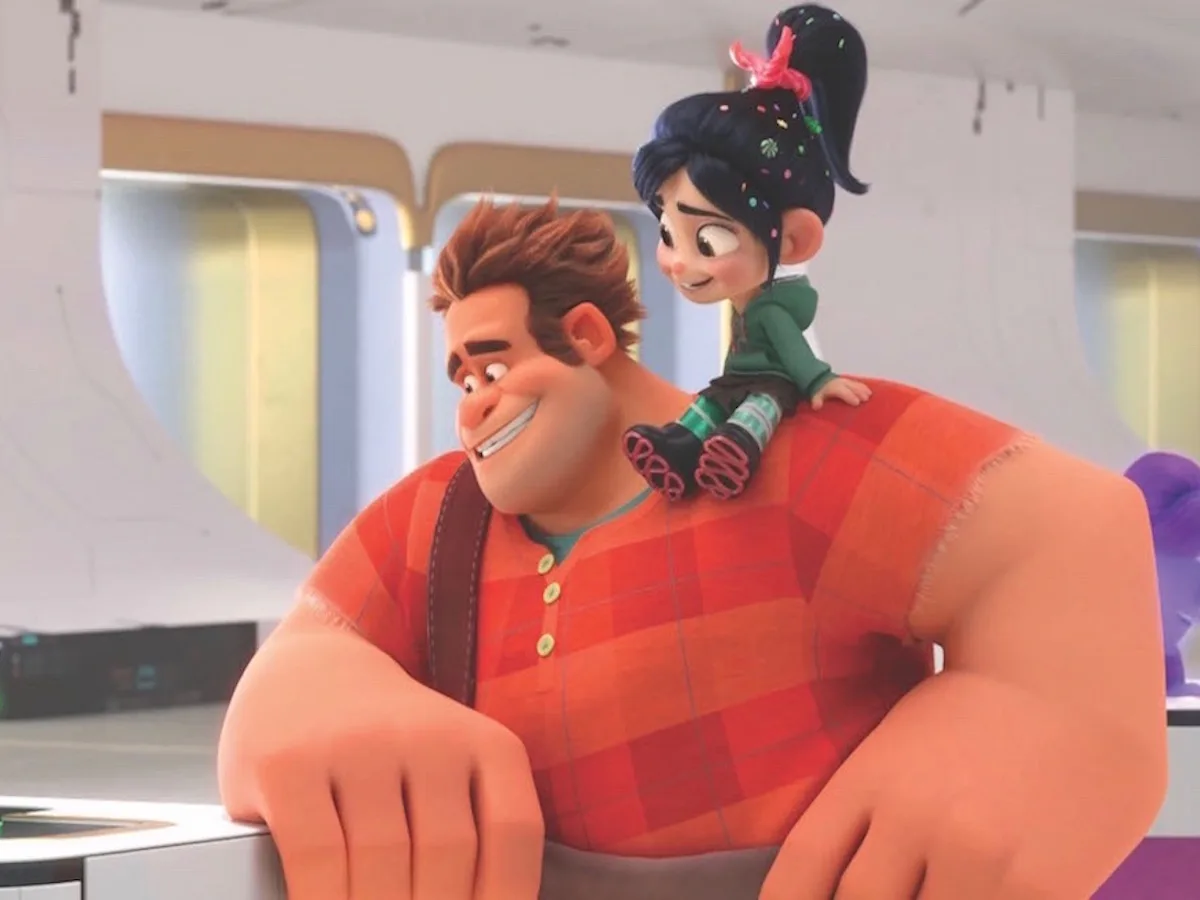 Ralph Reichts, Vanellope Und Ralph Küssen Sich