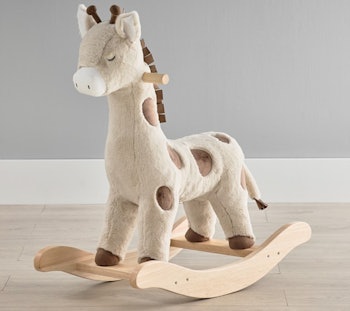 Giraffe Plush Nursery Rocker by Pottery Barn Kids