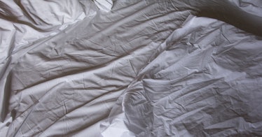 wrinkled sheets