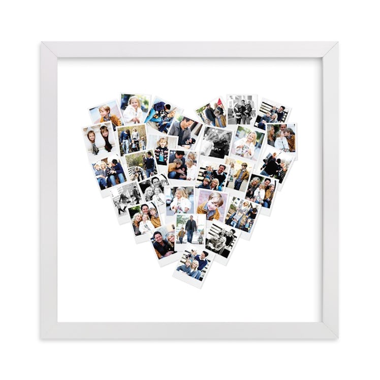 Heart Snapshot Mix Photo Art by Minted