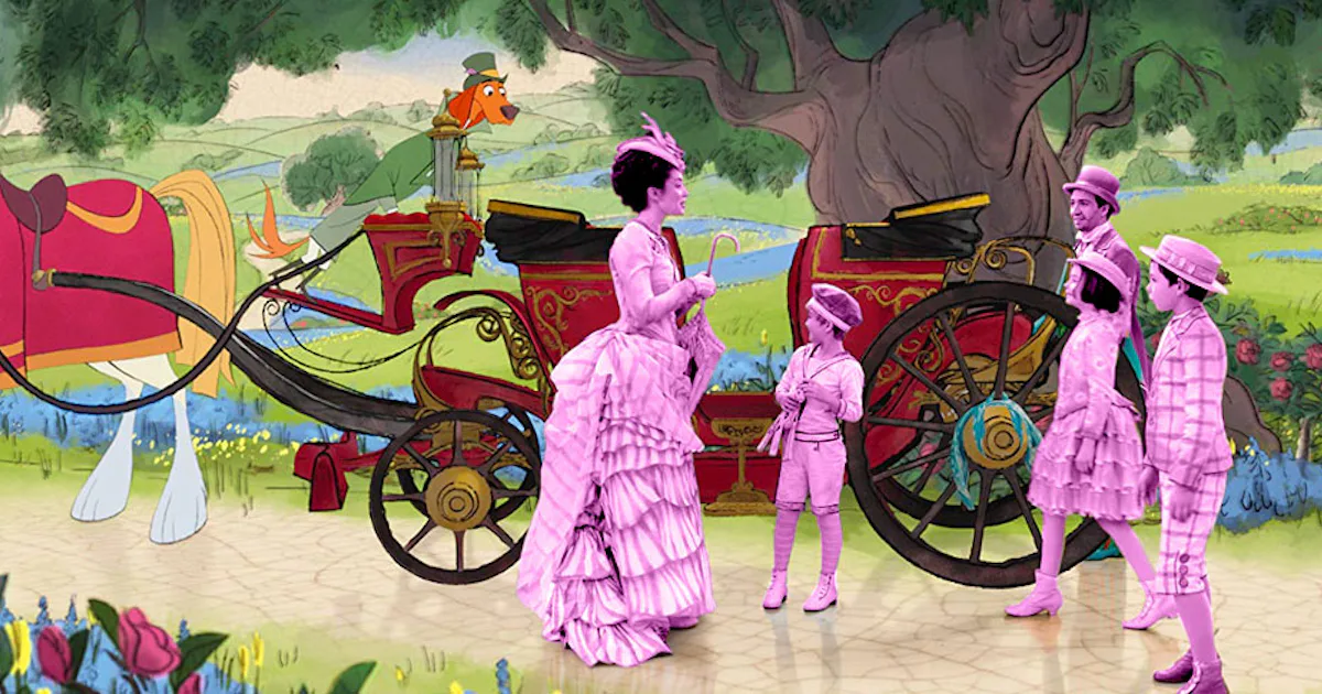 mary poppins returns pink dress DIY Mary Poppins Returns Costumes