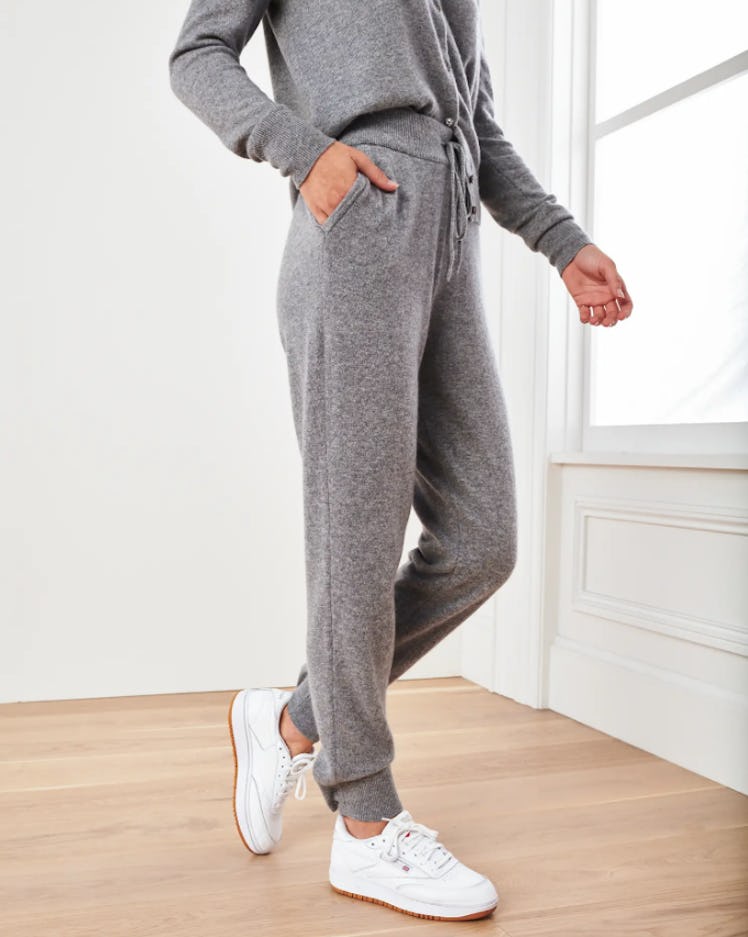 Mongolian Cashmere Joggers by Quince