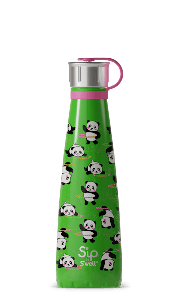 Glow-in-the-Dark Panda Twirl Water Bottle by S'well