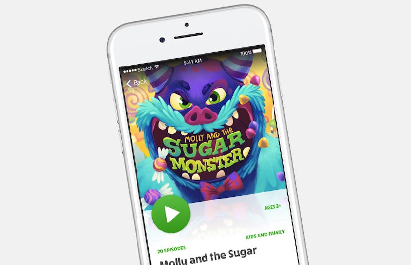 “Molly and the Sugar Monster” on Pinna digital library