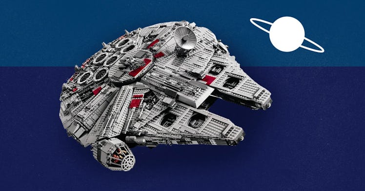 A Lego Millenium Falcon.