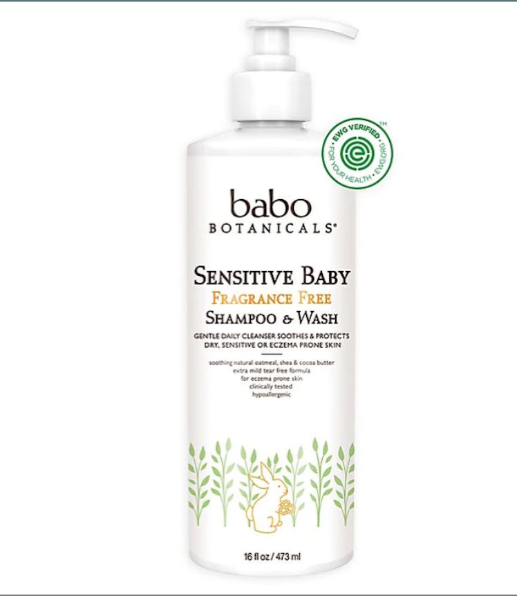 Sensitive Baby Fragrance-Free Shampoo & Wash by Babo Botanicals