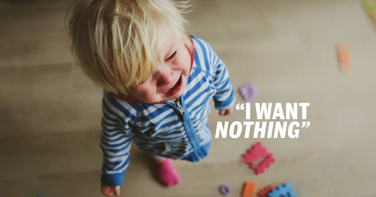 Reddit Parents Share The Nonsense That Upsets Their Toddlers