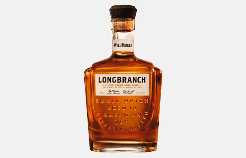 Wild Turkey Longbranch transparent bottle