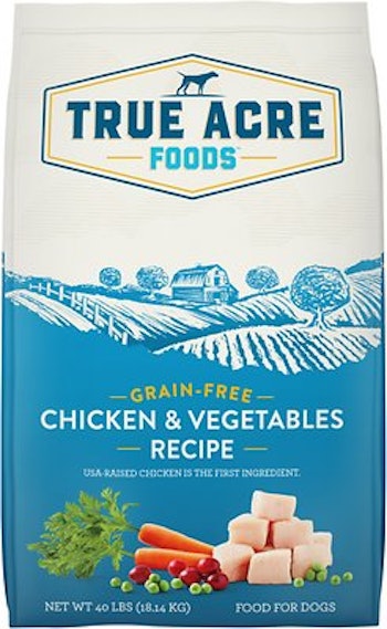 Grain-Free Chicken & Vegetable Dry Dog Food by True Acre