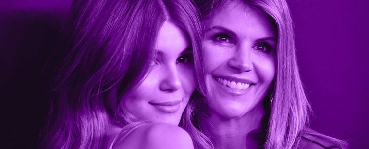 Lori Loughlin and Olivia Jade Giannulli posing together