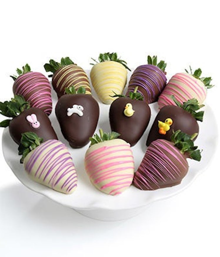 Easter Chocolate Covered Strawberries